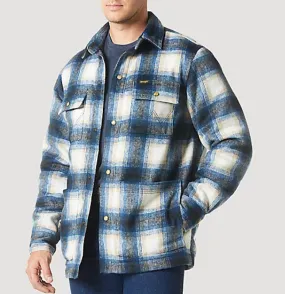 112336447 - Wrangler Men’s Quilt Lined Jacket - Tannin - Product Code 112336447 - Men's Wrangler Quilt Lined Jacket in Tannin