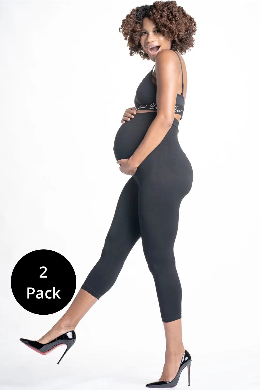 2-Pack Mom's Night Out Crop