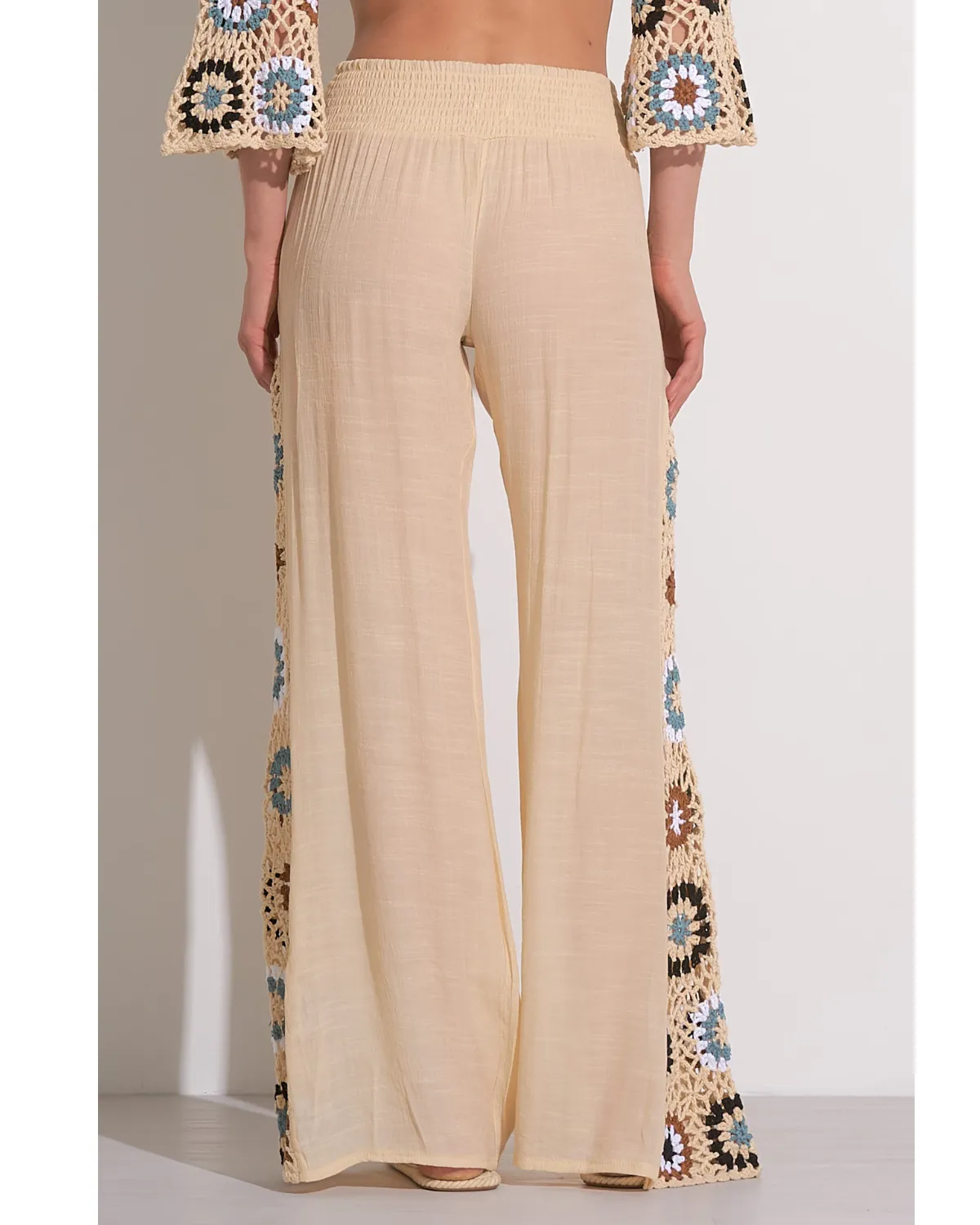 2024 Elan Crochet Side Cover Up Pant (More colors available) - Crc2191