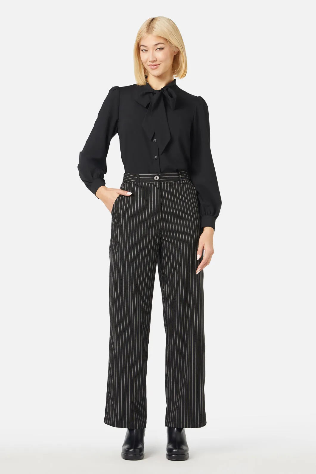 Abigail Pinstripe Pants