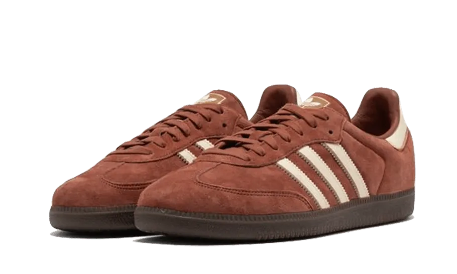 Adidas Samba OG Brown Leather Used Sneakers