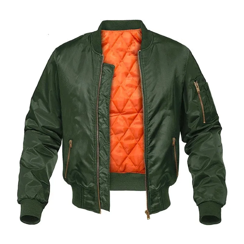 Air Aviator Flight Bomber Jacket - Aviator Style Flight Jacket