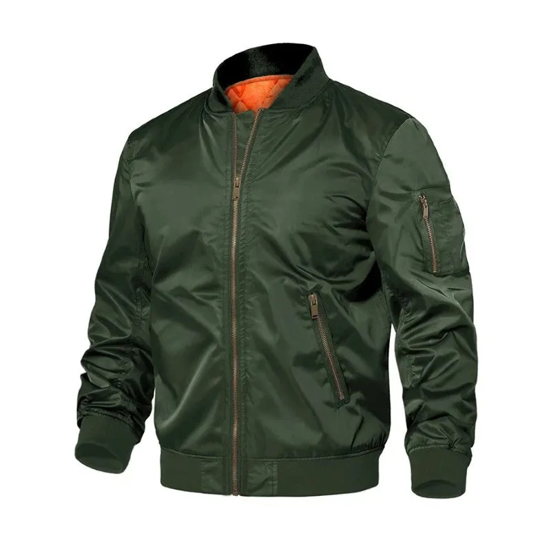 Air Aviator Flight Bomber Jacket - Aviator Style Flight Jacket