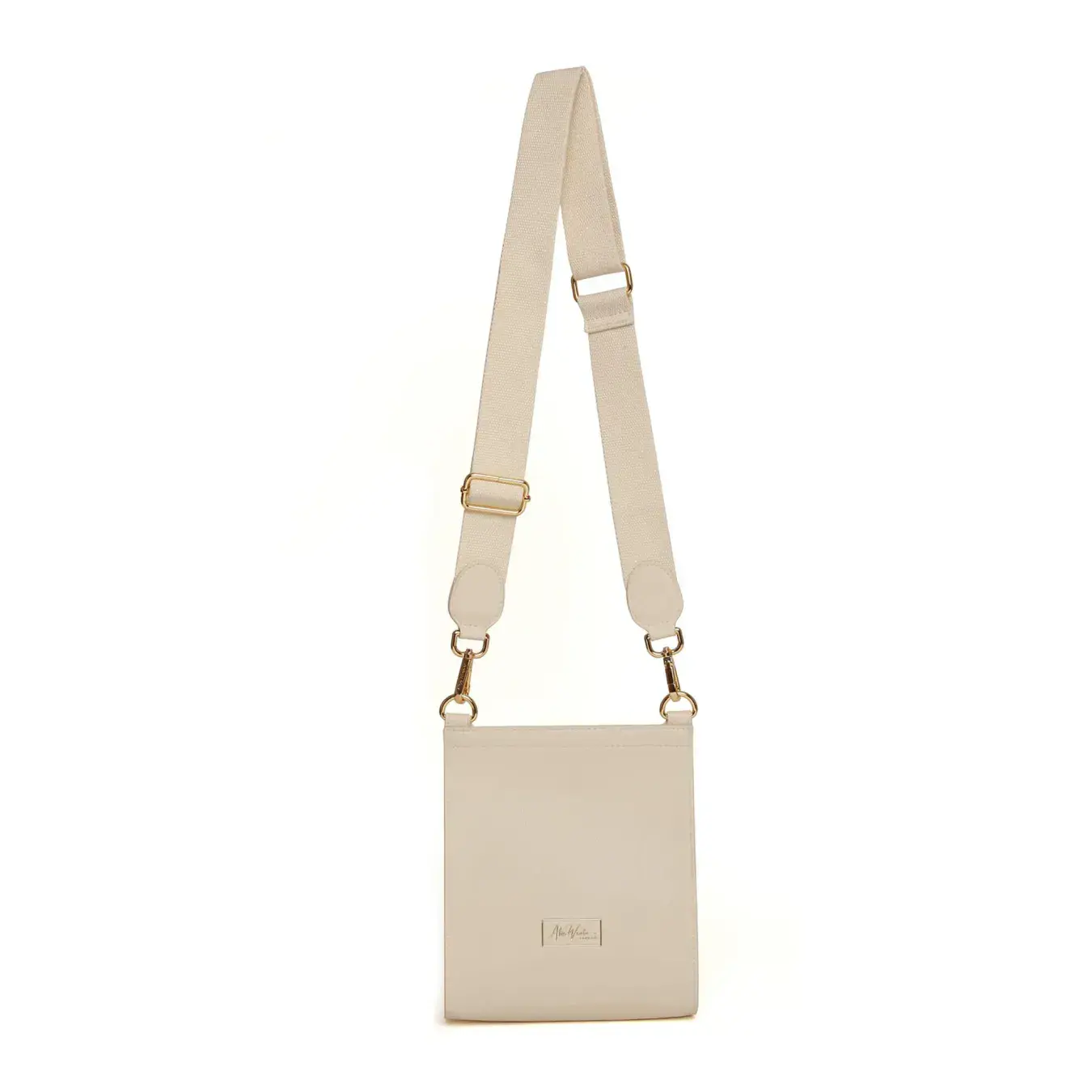 Pastel Cream Alice Wheeler Bloomsbury Crossbody Bag