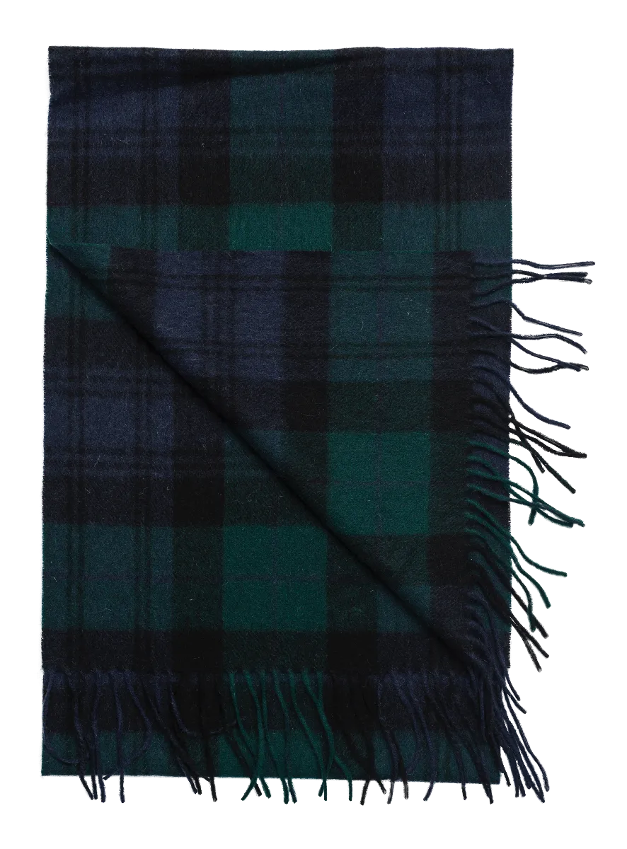 Amanda Christensen Black Watch Wool Scarf