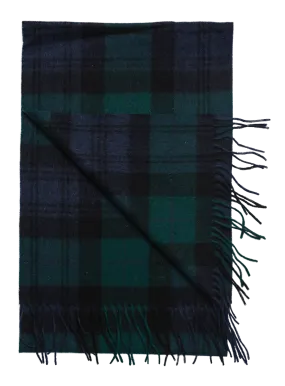 Amanda Christensen Black Watch Wool Scarf