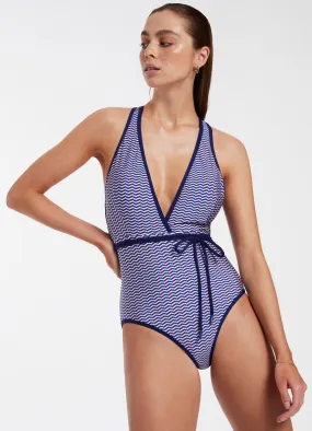 Amoudi Sapphire Plunge One Piece