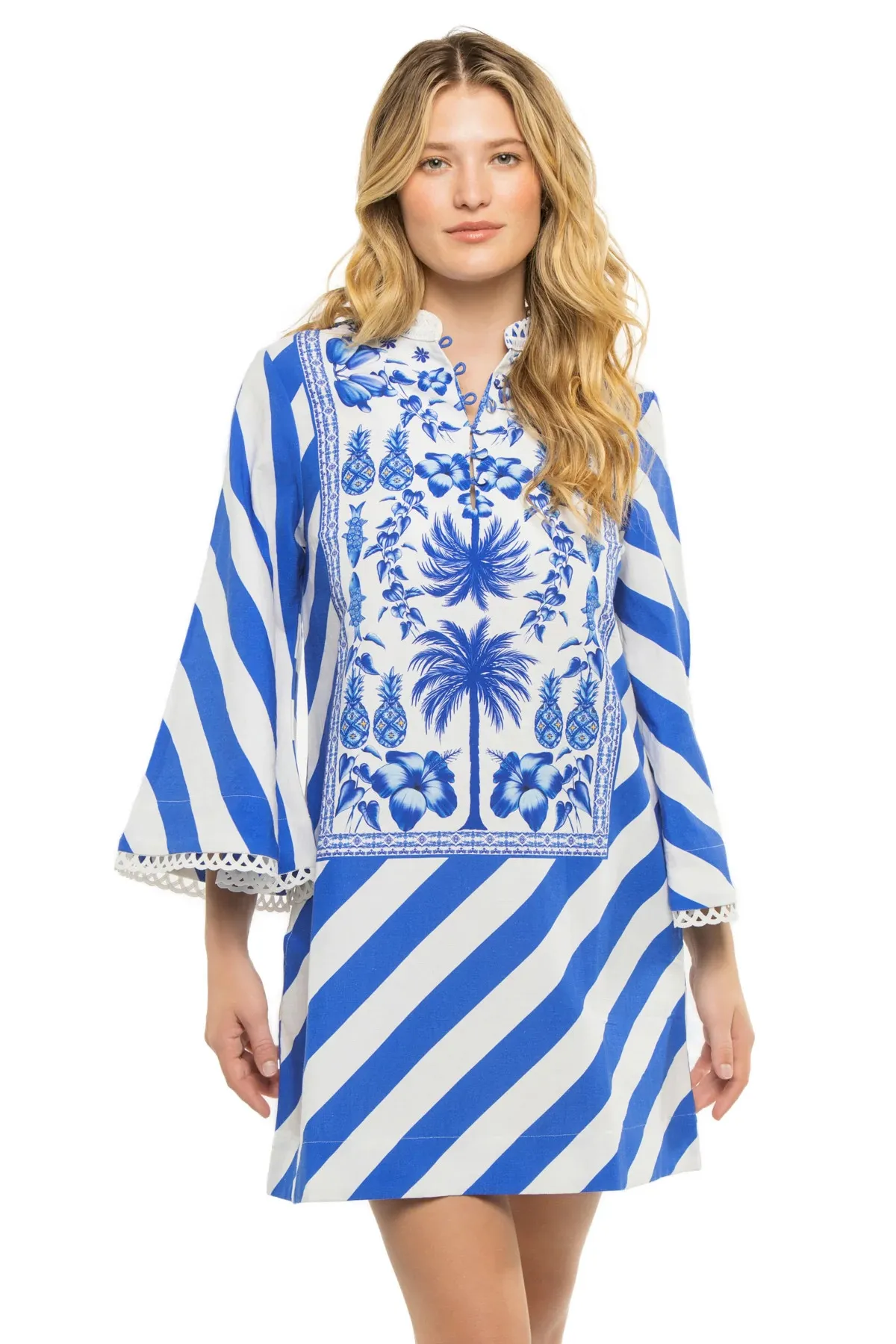 Anj Mini Caftan Dress for Women