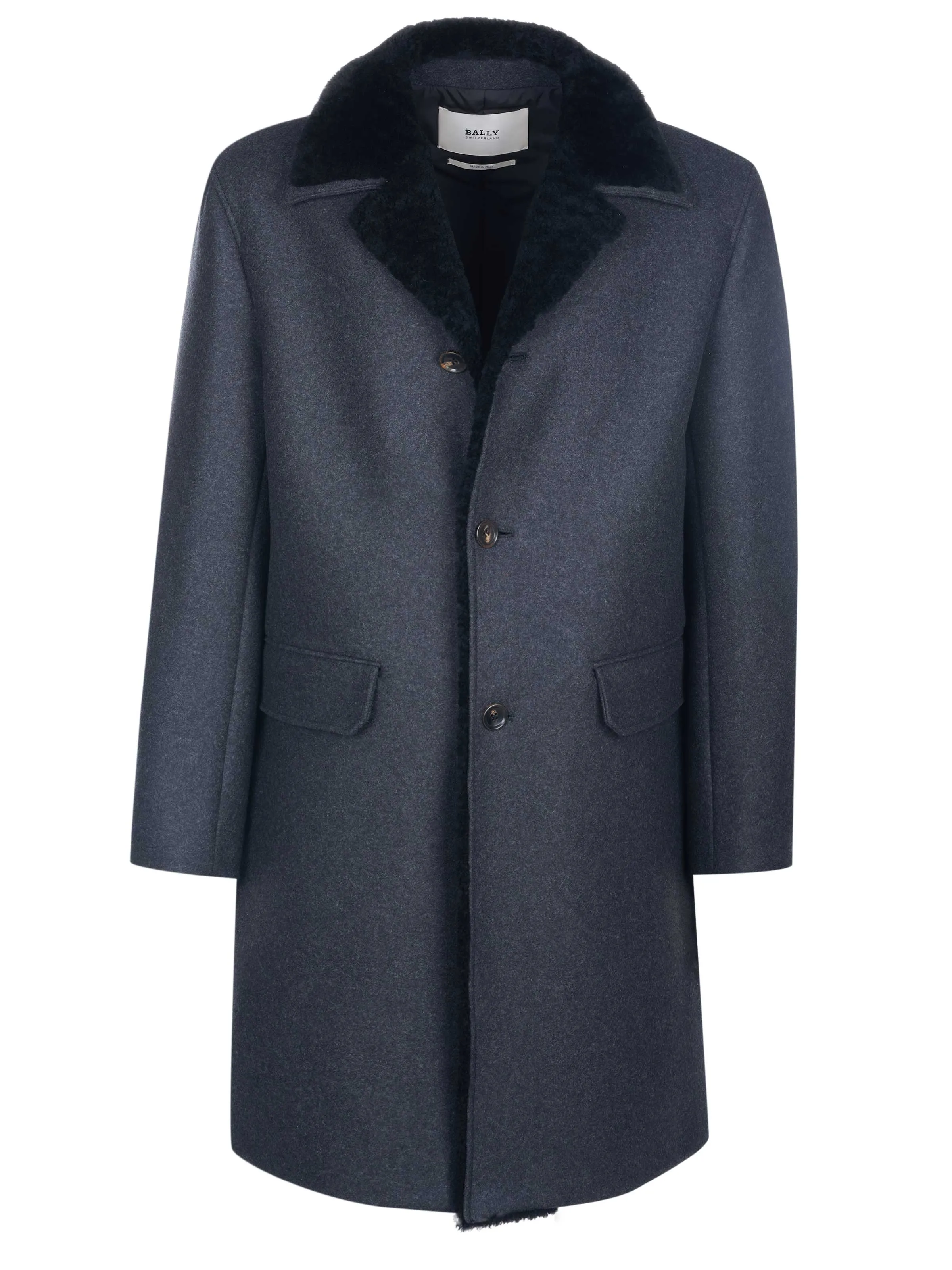 Bally Coat charcoal grey