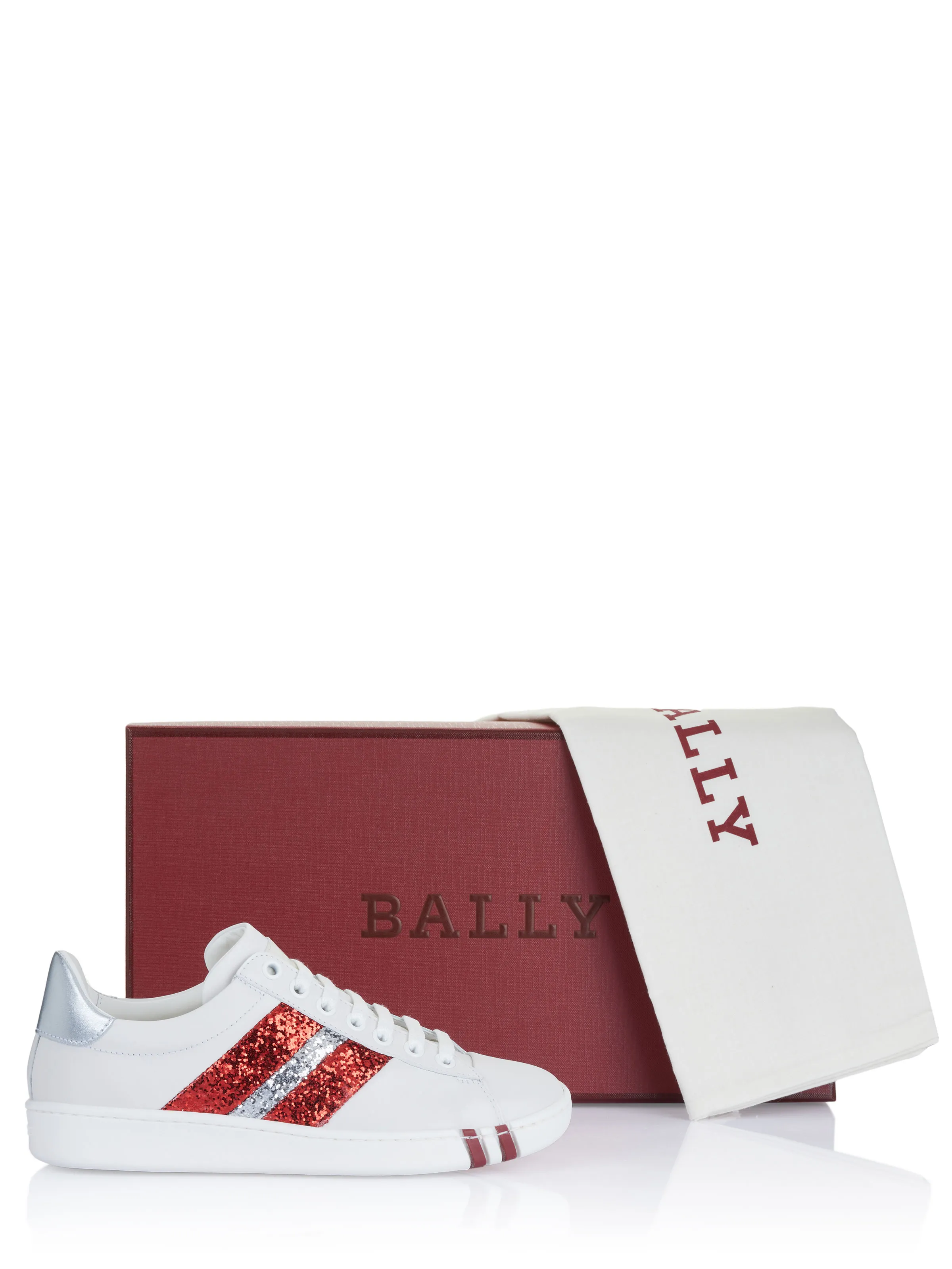 Bally white shoe