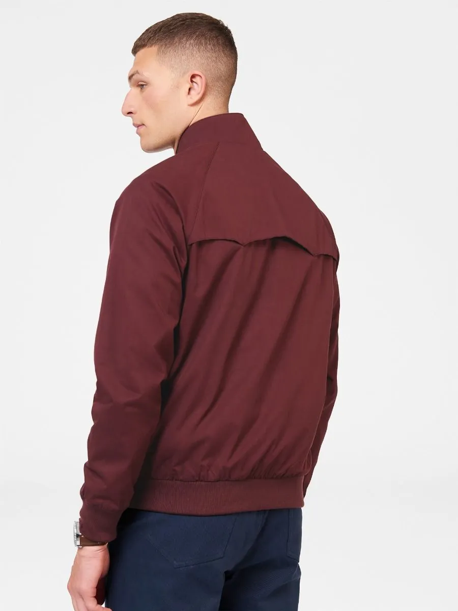 Signature Aubergine Casual Harrington Ben Sherman Jacket