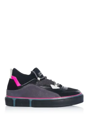 Black and Purple Marcelo Burlon Shoes