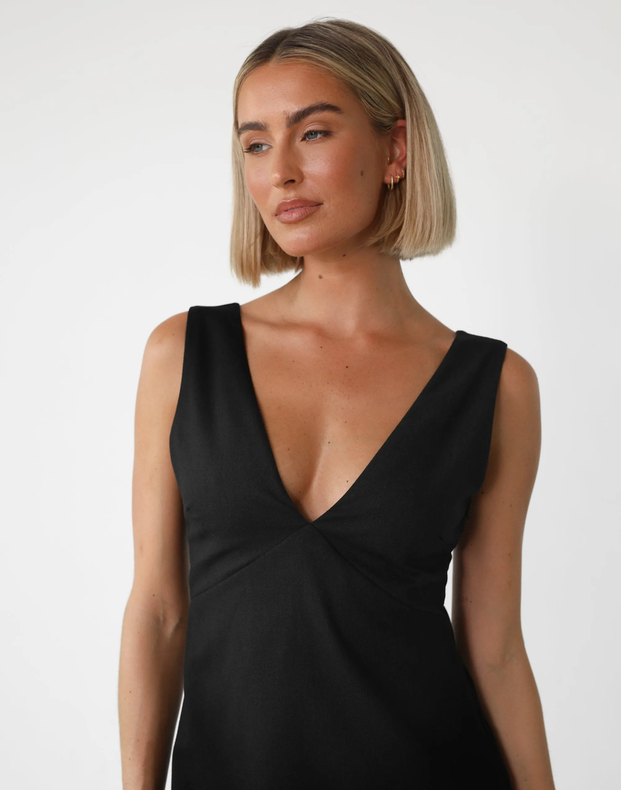 Black Elio Mini Dress