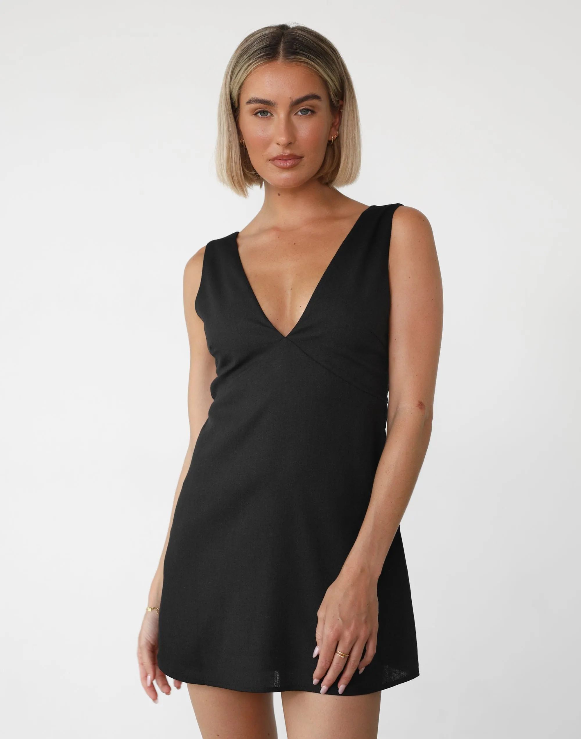 Black Elio Mini Dress