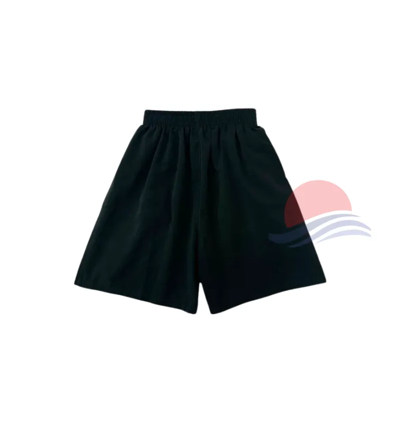 Black Performance Shorts for Men