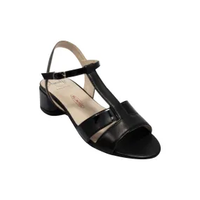 Black Sandals by Manlio T