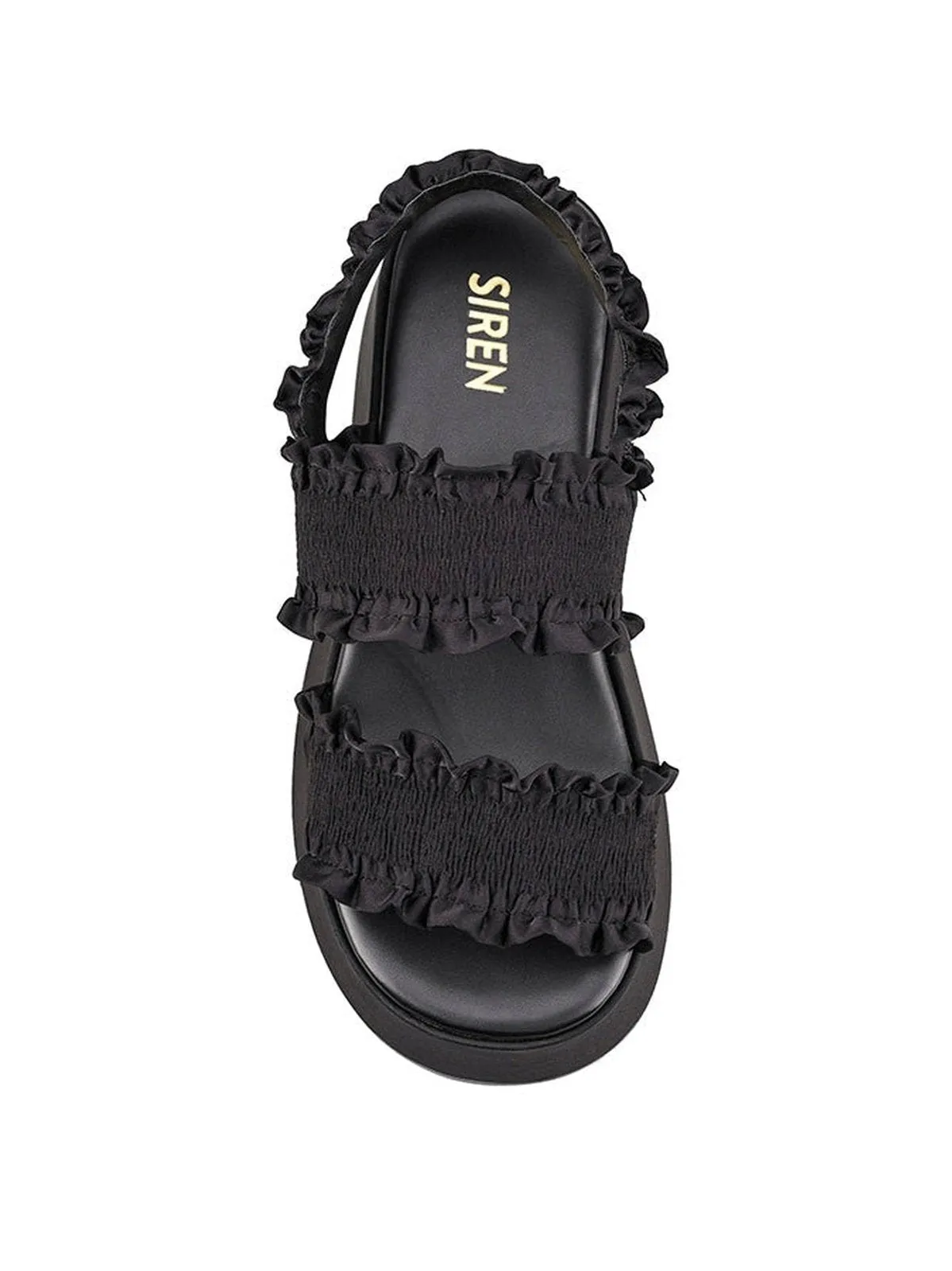 Black Scarlet Flatform Sandals