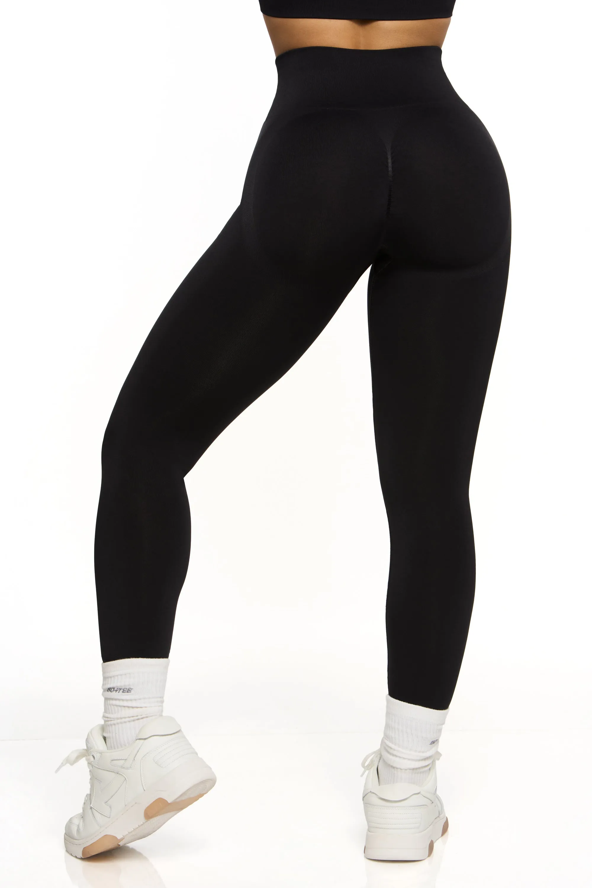 Black Seamless High Waist Leggings