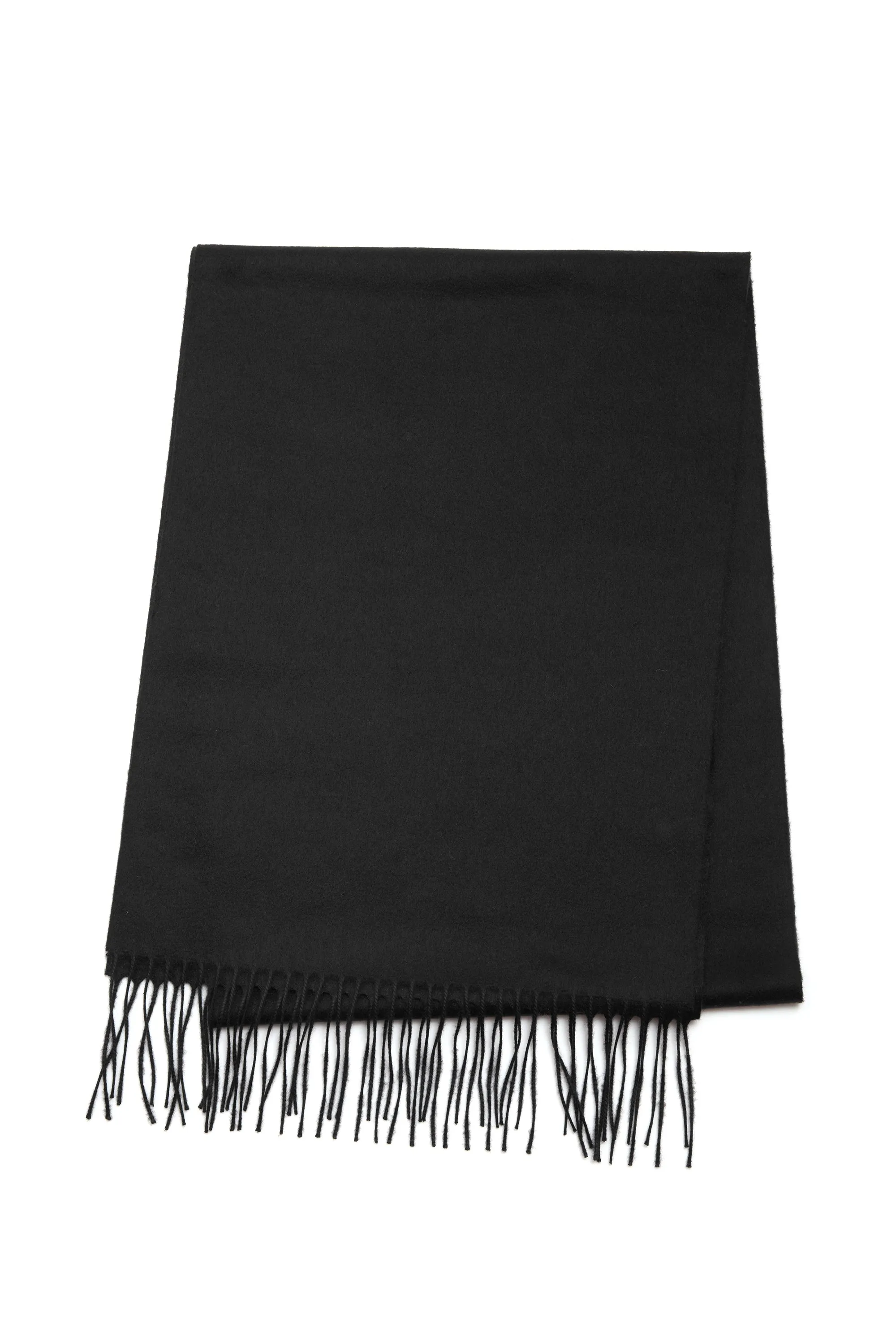 Black Silk Cashmere Blaine Scarf