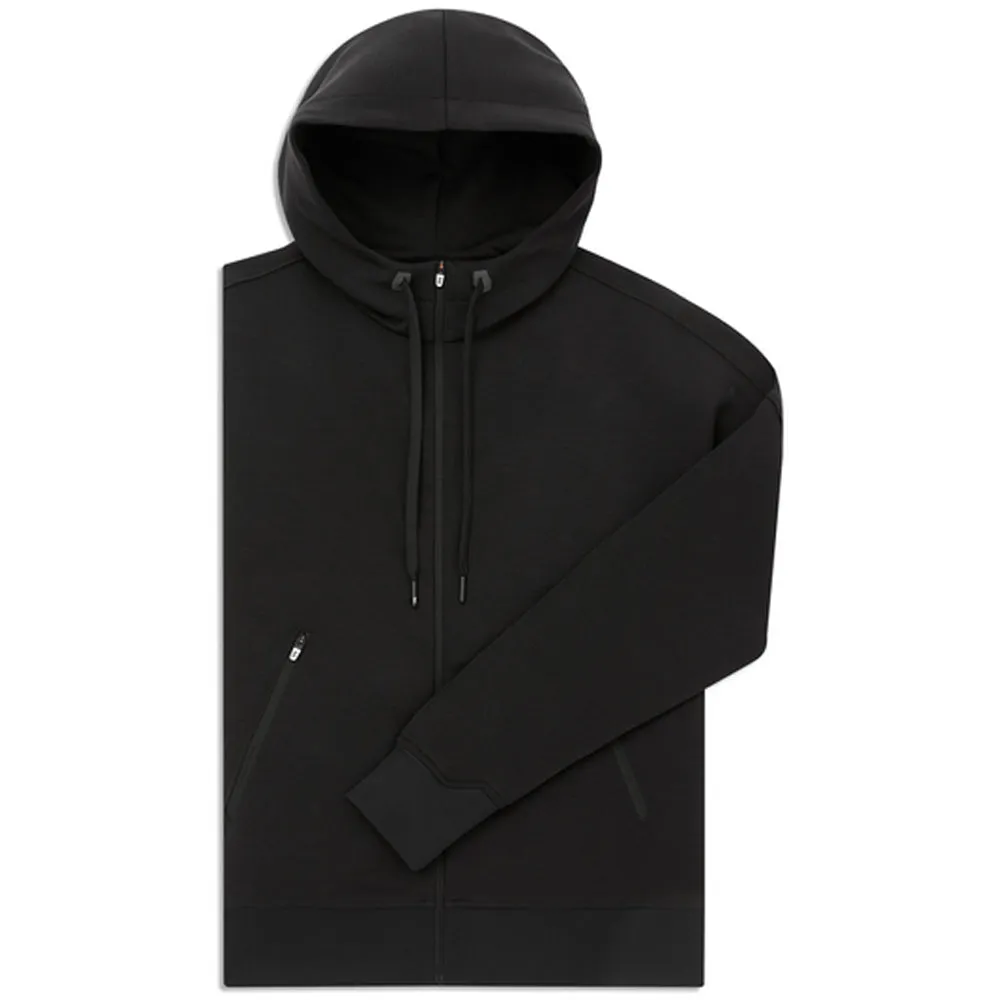 Black Zip-Up Hoodie