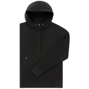 Black Zip-Up Hoodie