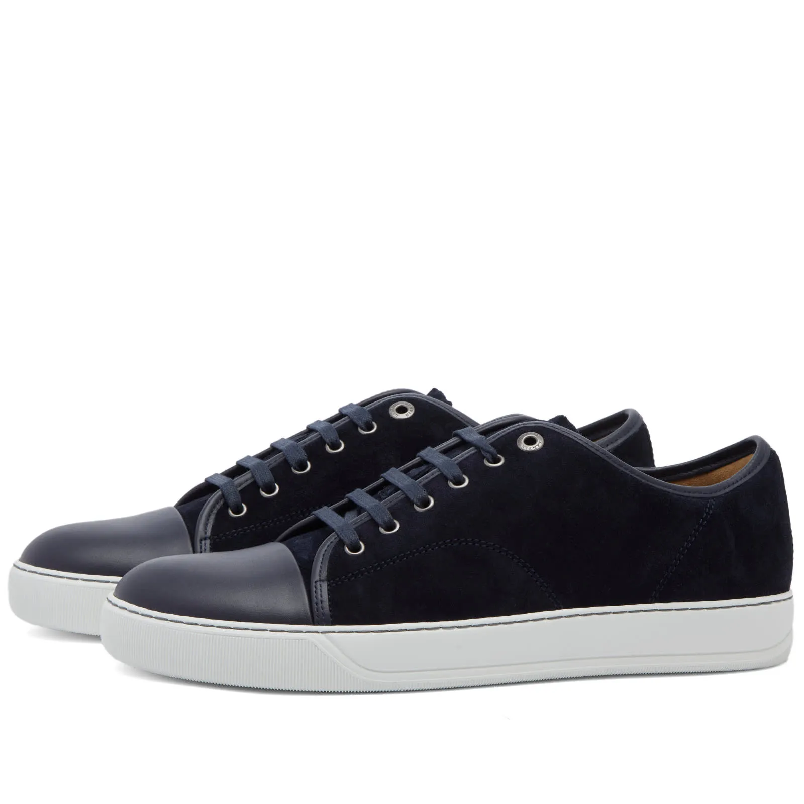 Blue Lanvin Sneaker with Toe Cap