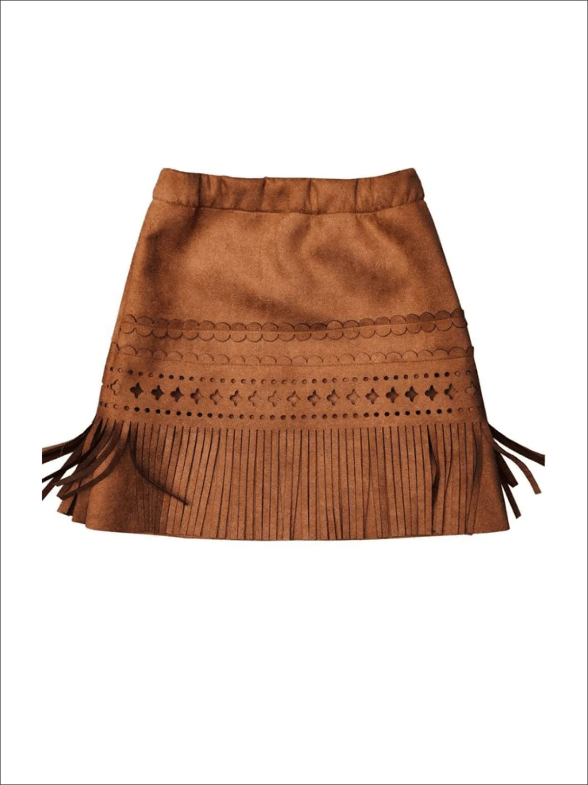 Bohemian Fringe Tassel Skirt for Girls