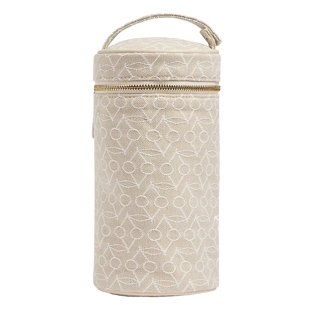 Bonpoint Dita Bottle Bag Beige - Luxury Designer Baby Bottle Holder