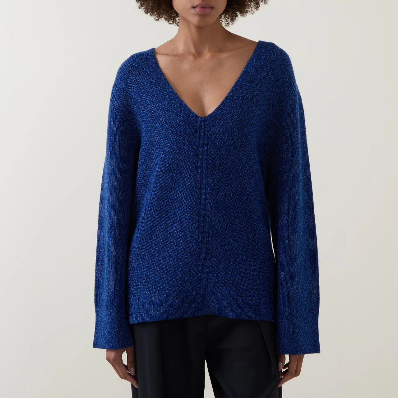 Teal Fusonia Textured Sweater by BOSS The Sustainable Edit