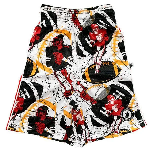 Boys Football Quarterback Shorts with Flow Attack Technology