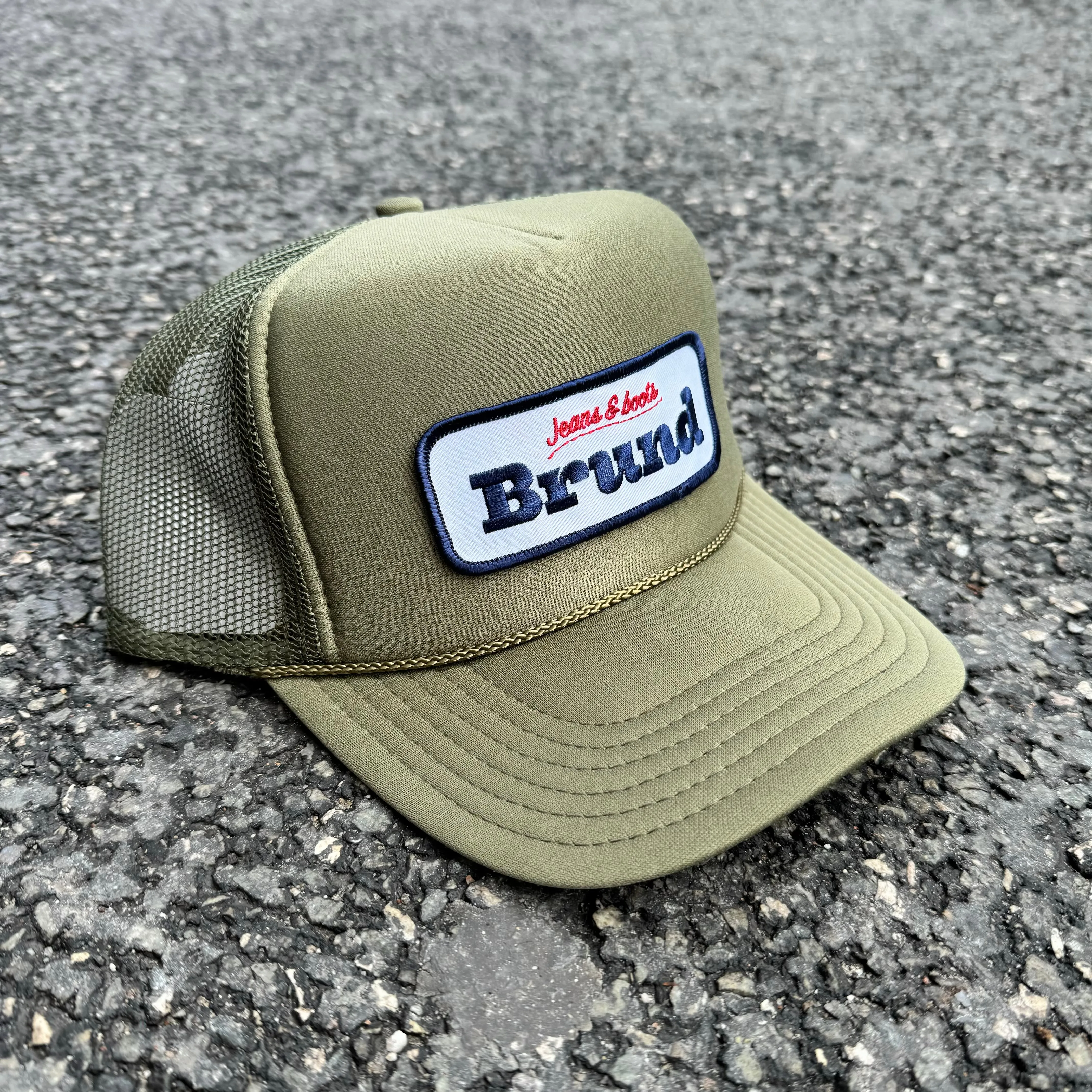 Brund Army Logo Mesh Cap