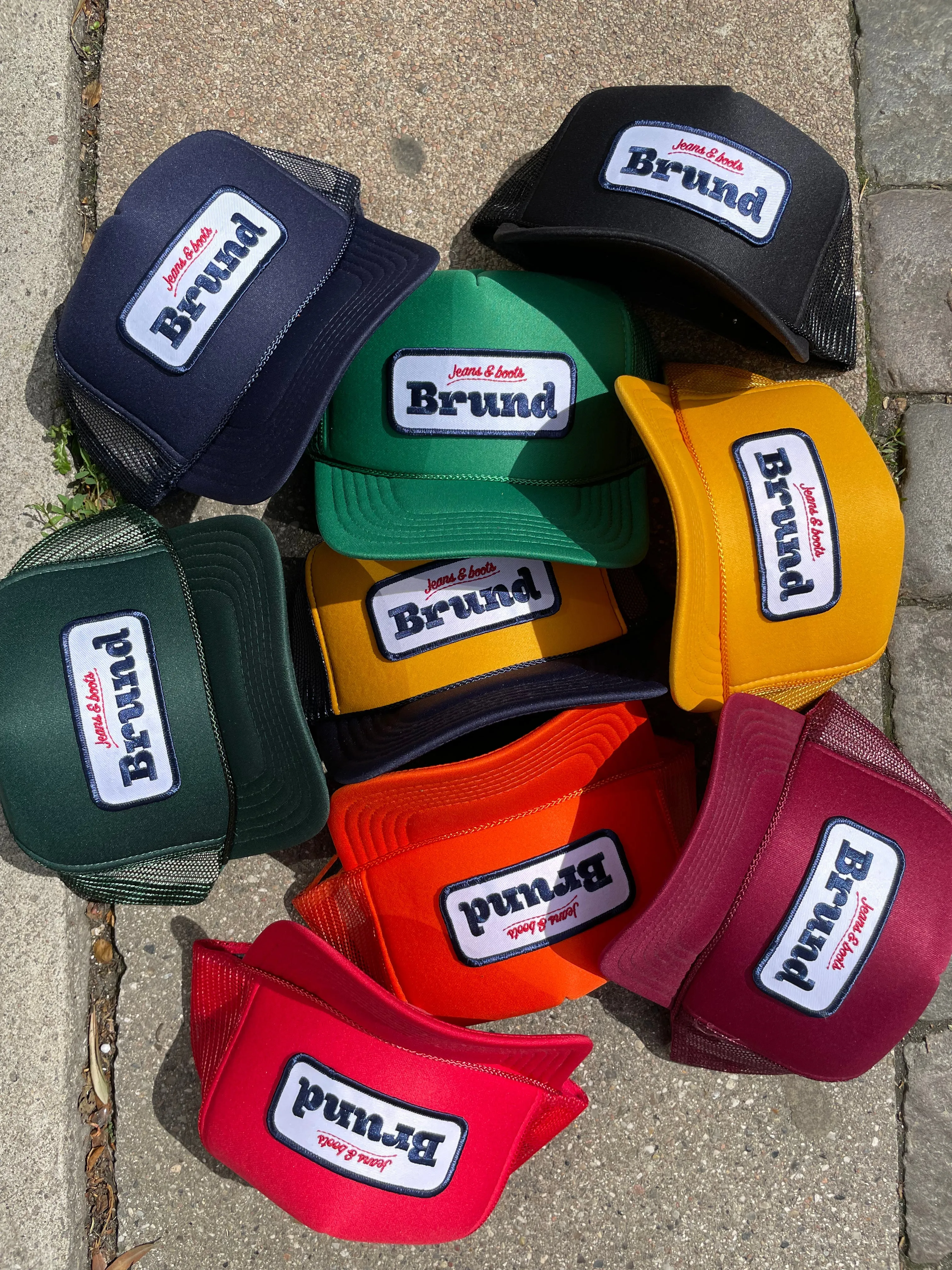 Brund Army Logo Mesh Cap