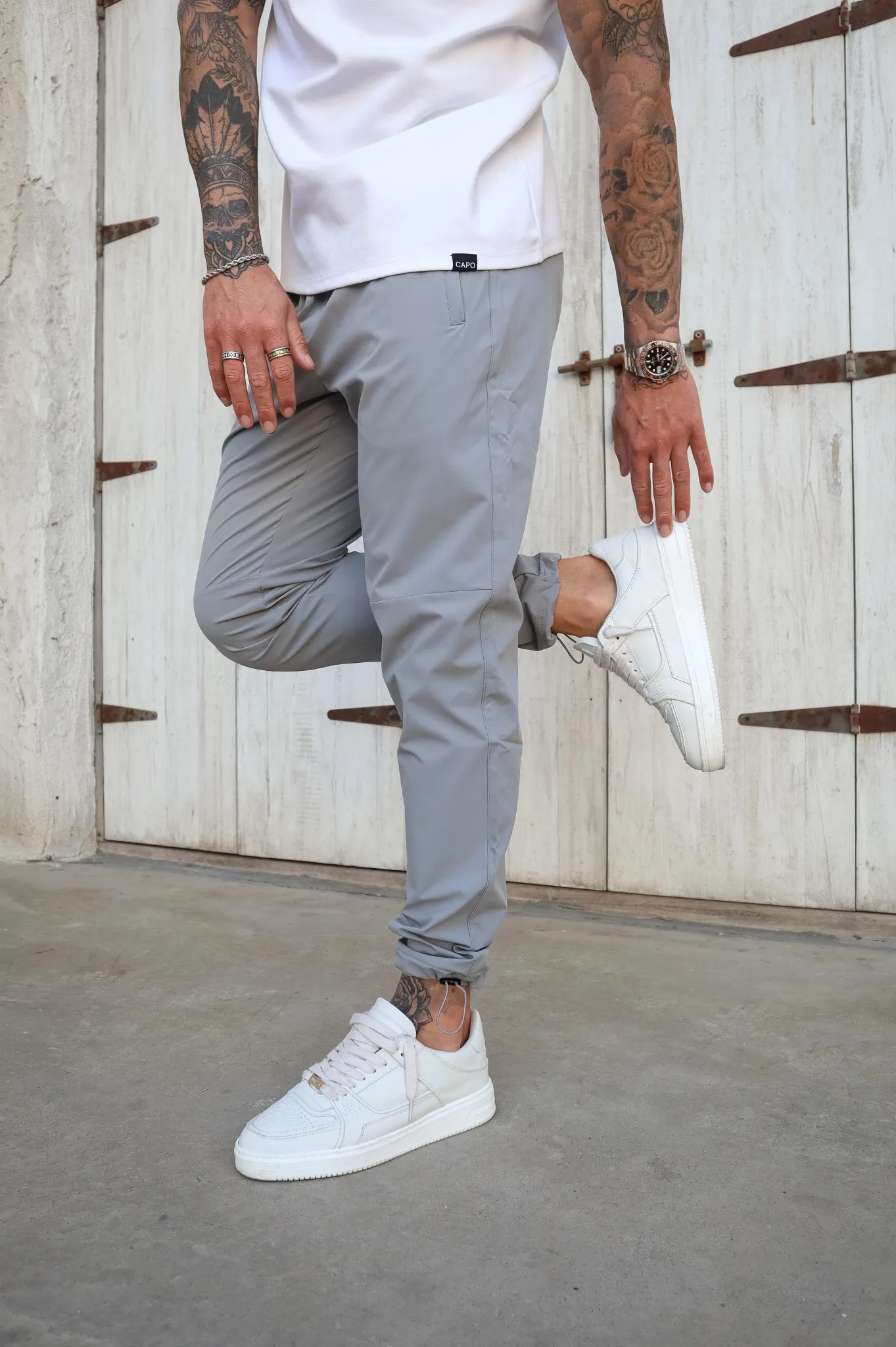 Grey TECH Pant Capo