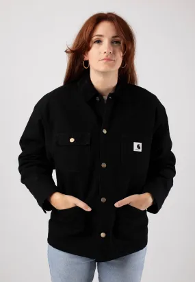 Carhartt WIP Women's Og Michigan Rinsed Black/Black Jacket