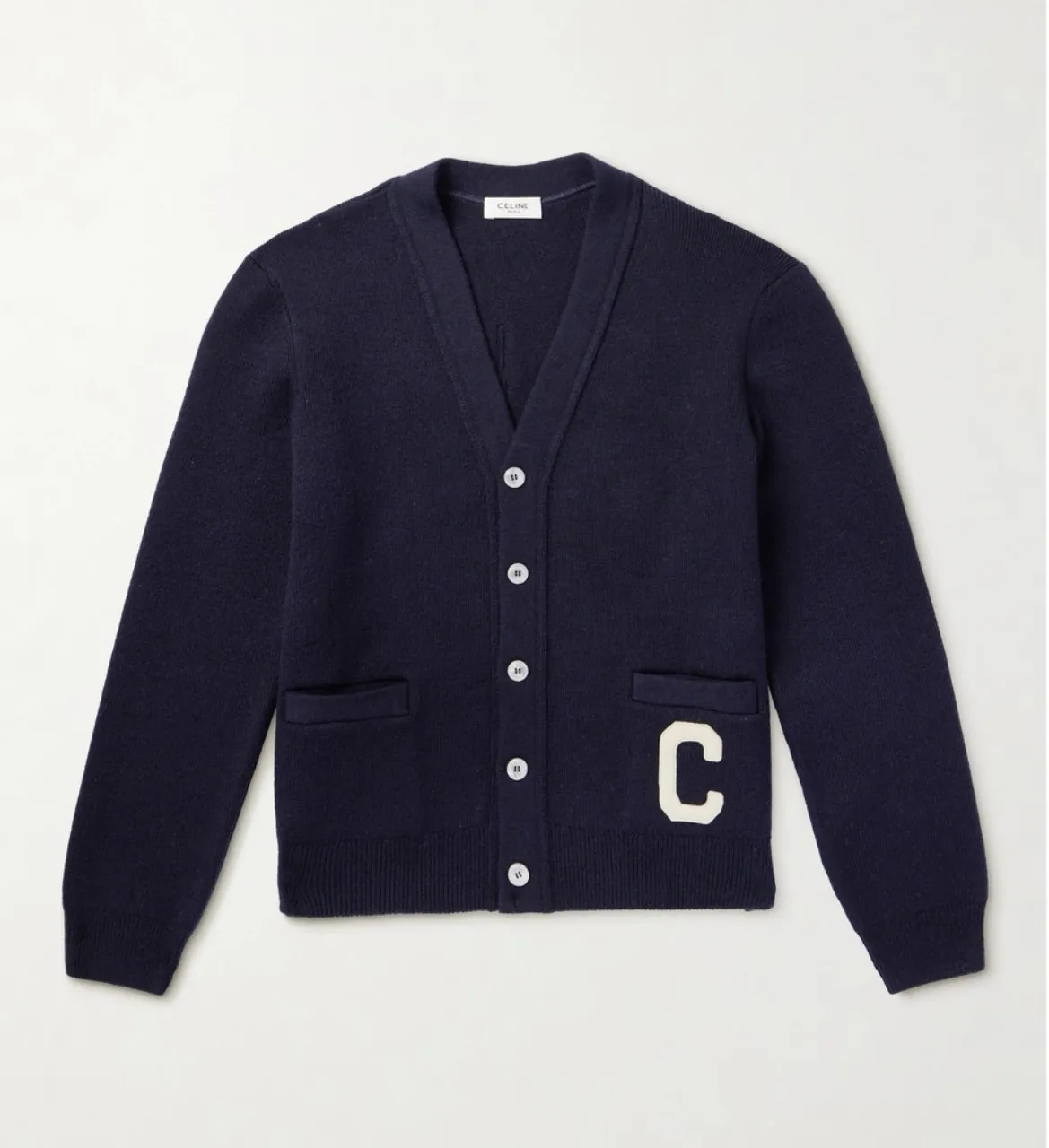 CELINE luxury cardigans with logo