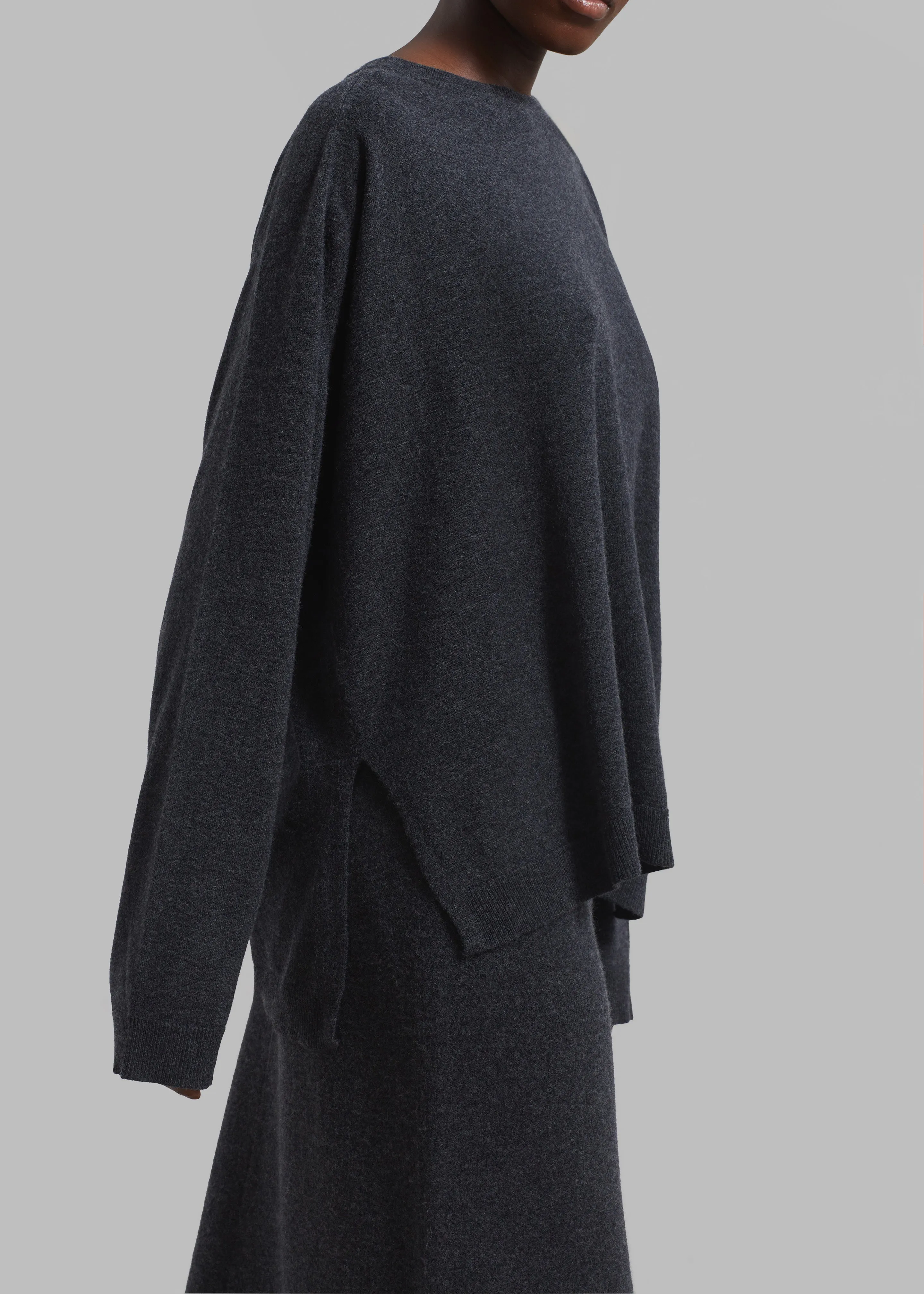 Charcoal Wool Sweater