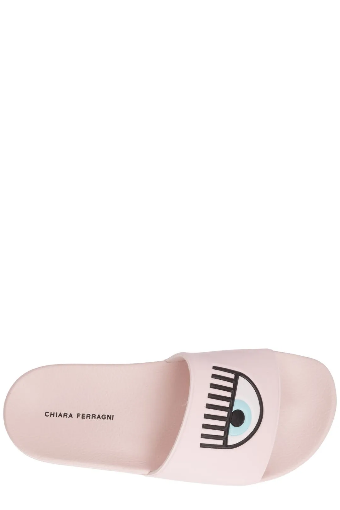 Chiara Ferragni Slides - Logo Print Open-Toe Pool Slide