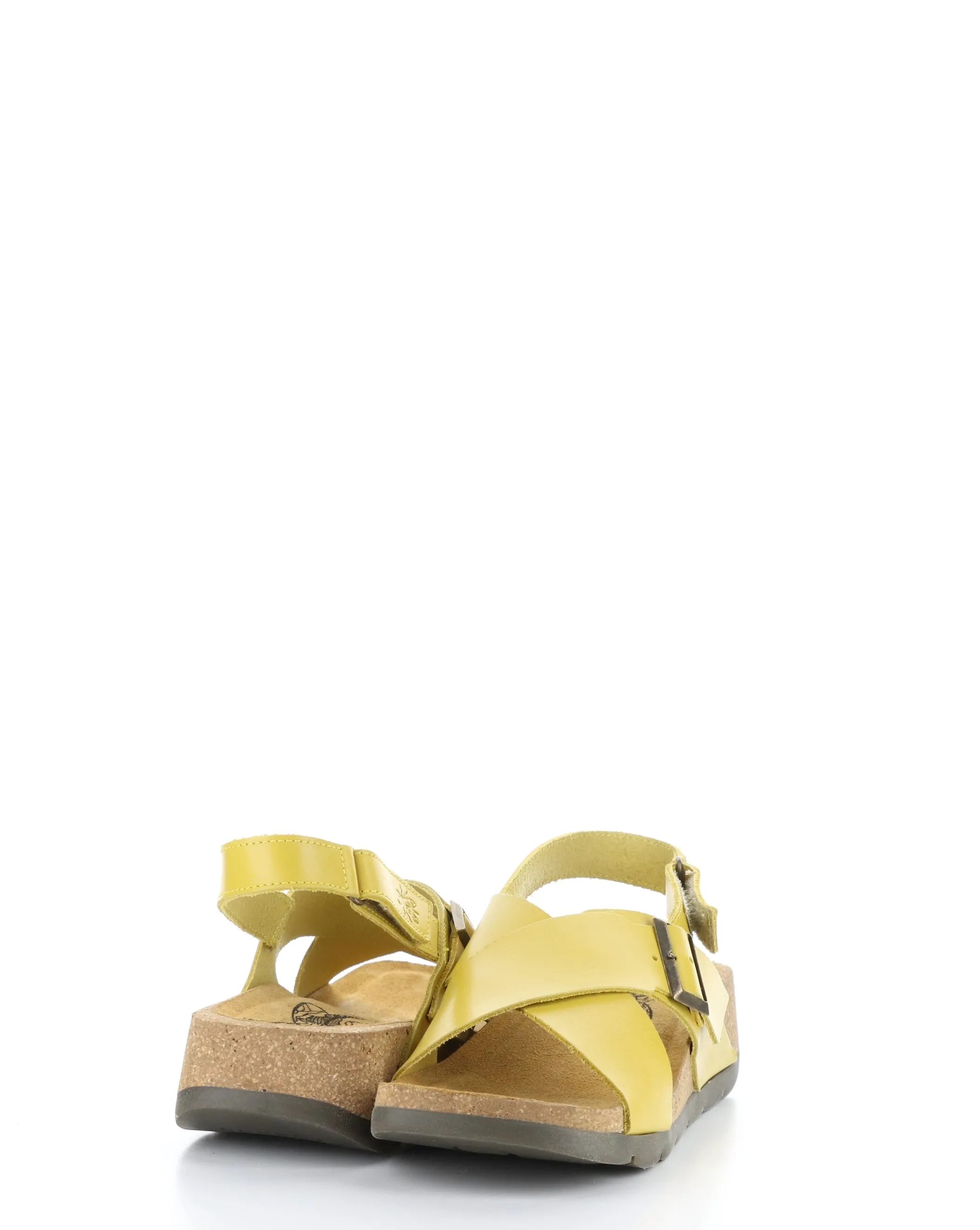 CHLO852FLY MUSTARD Velcro Sandals