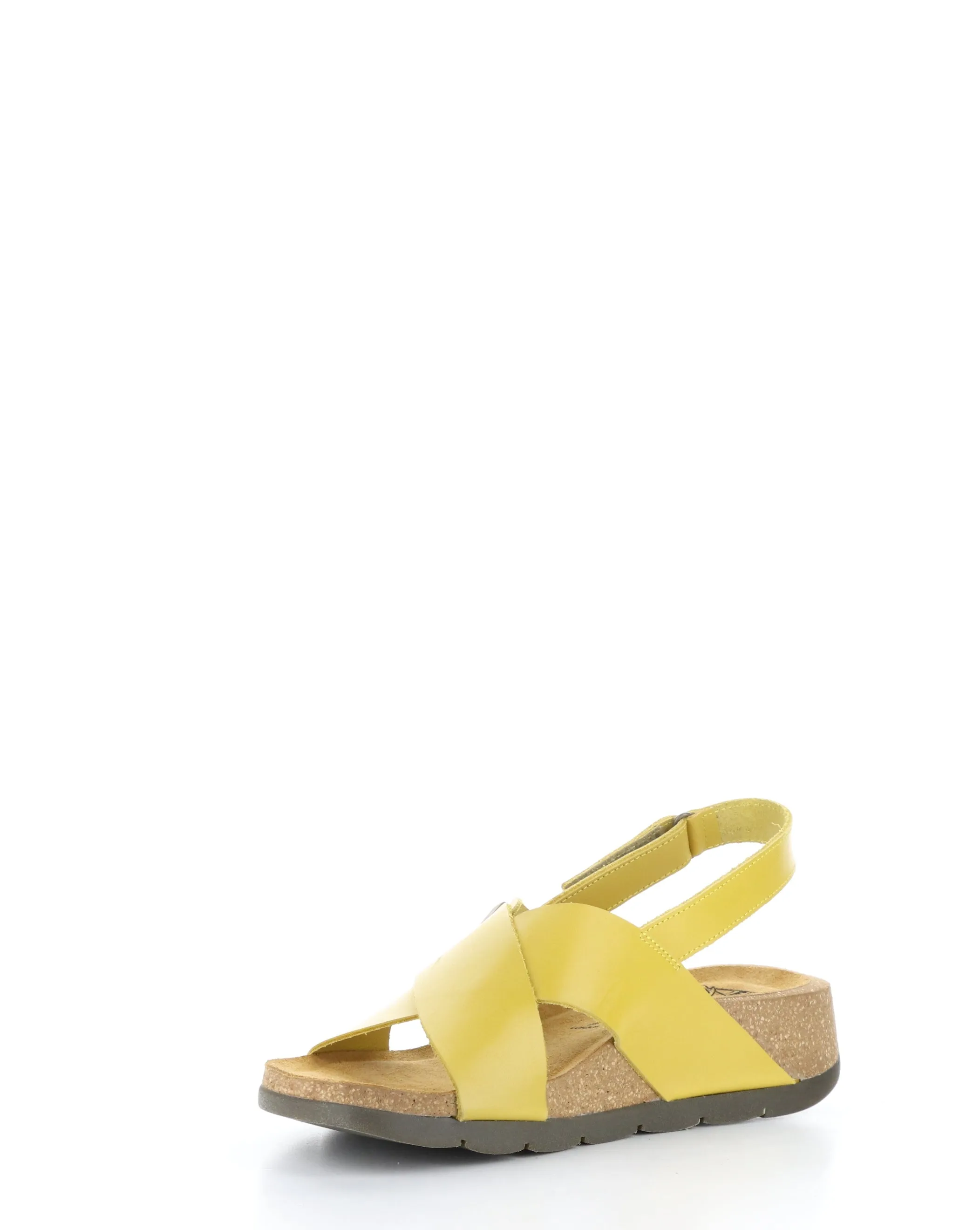 CHLO852FLY MUSTARD Velcro Sandals