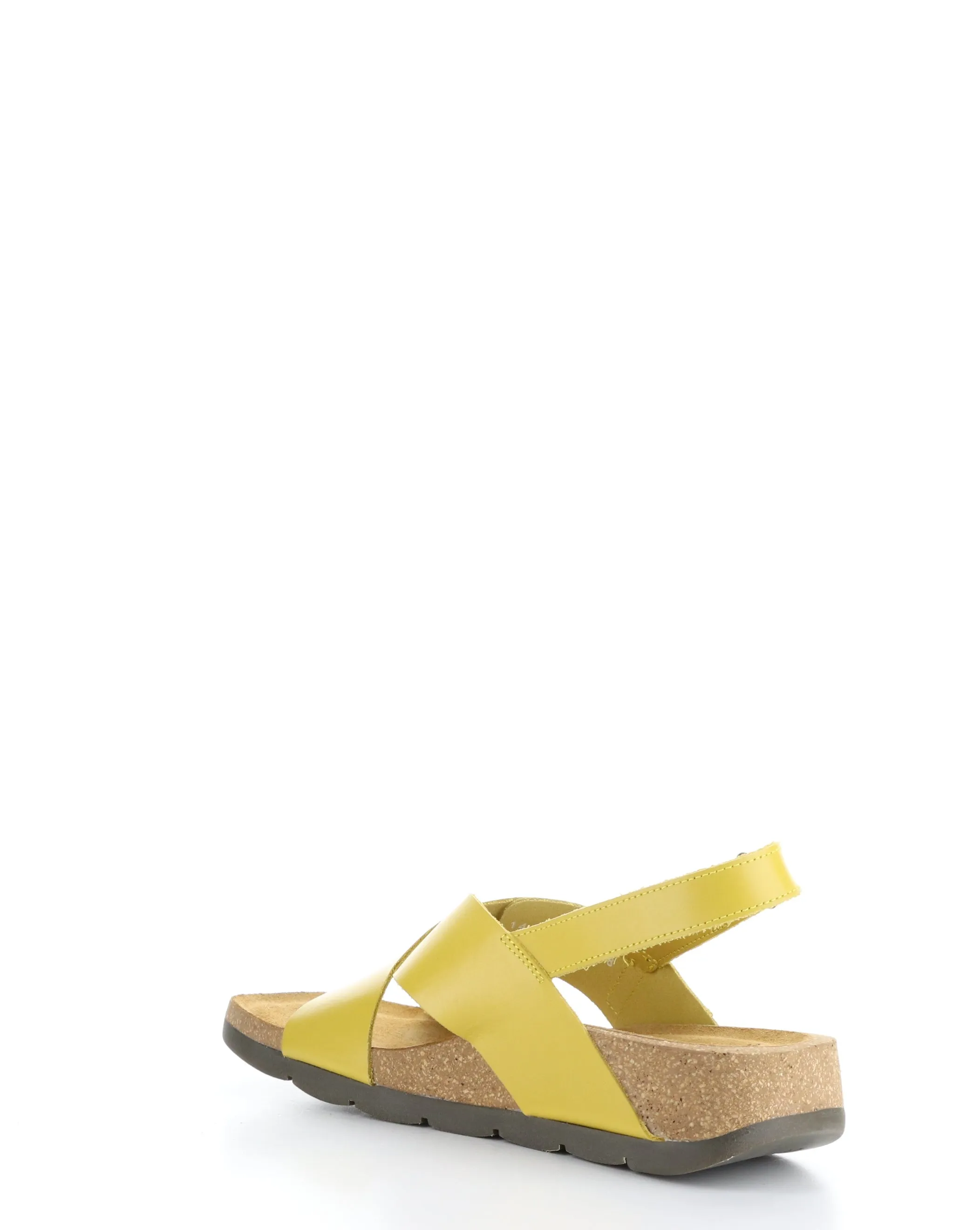 CHLO852FLY MUSTARD Velcro Sandals