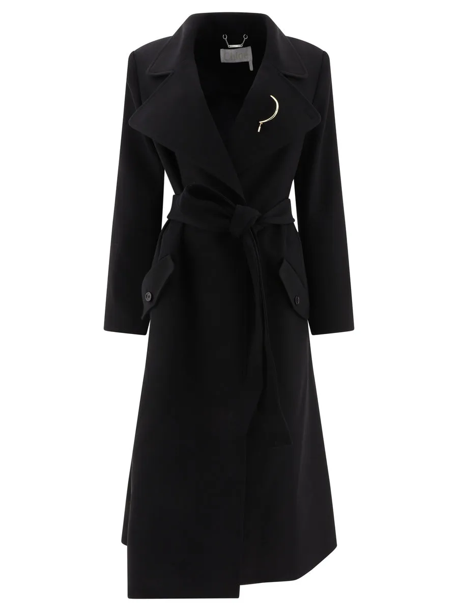 Chloe Long Wrap Coat.