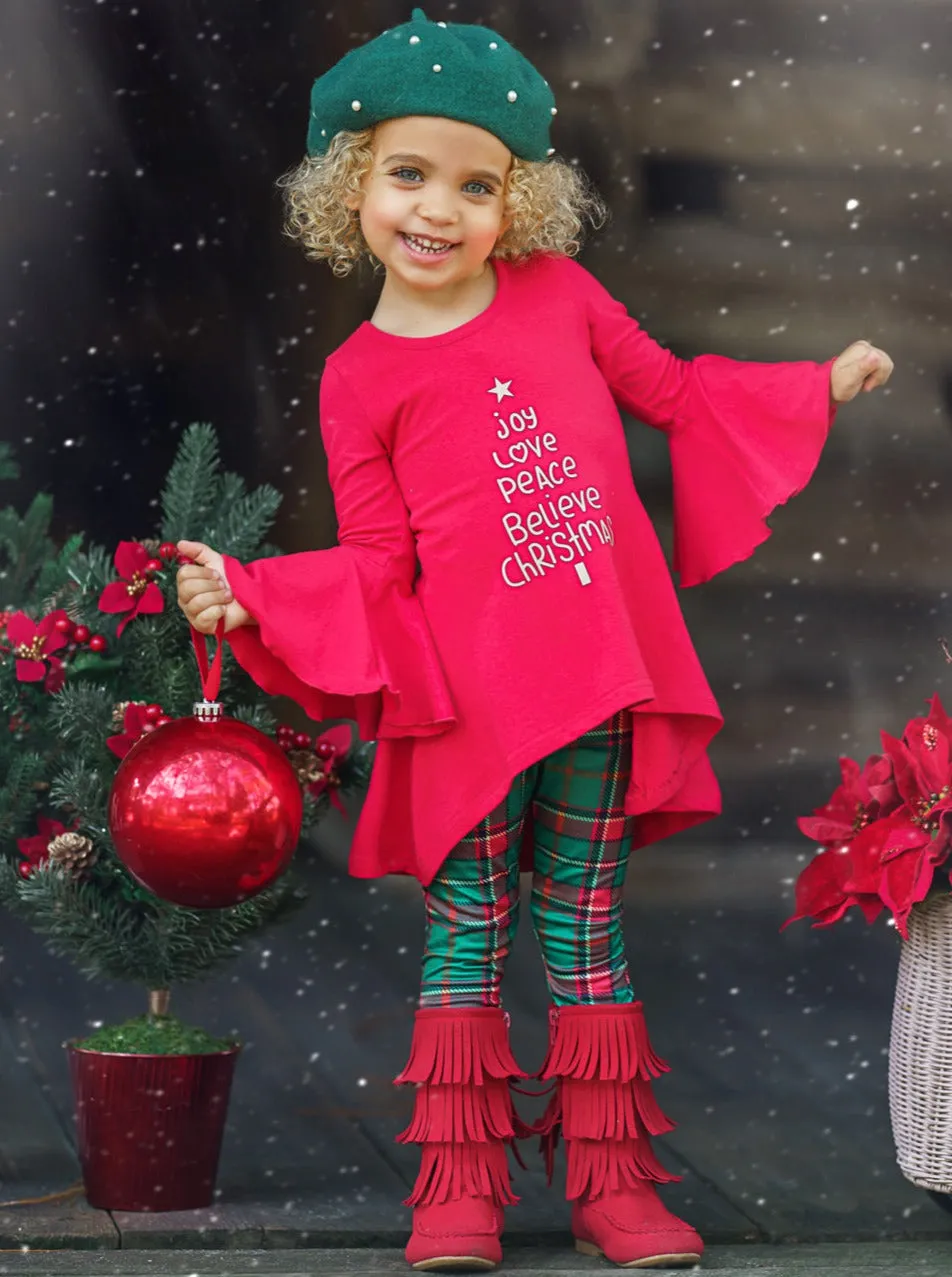 Christmas Spirit Tunic Legging Set