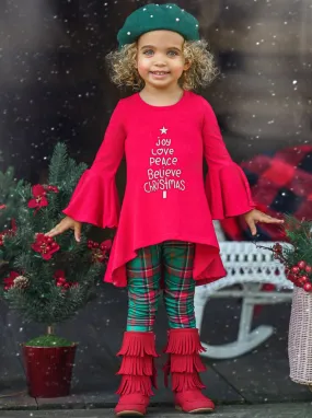 Christmas Spirit Tunic Legging Set