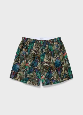 Classic Men's Boxers in Liberty Jungle Fabric