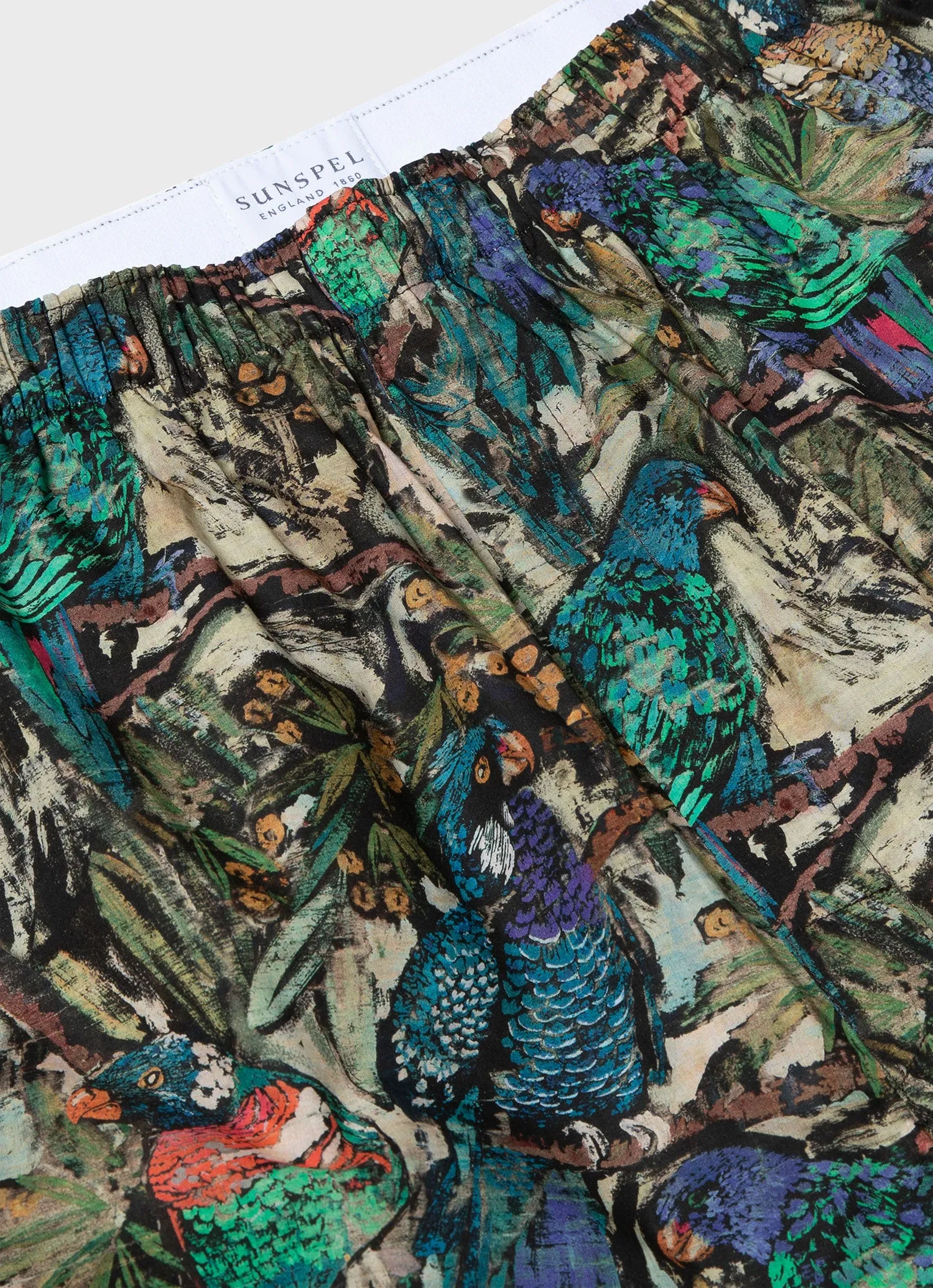 Classic Men's Boxers in Liberty Jungle Fabric