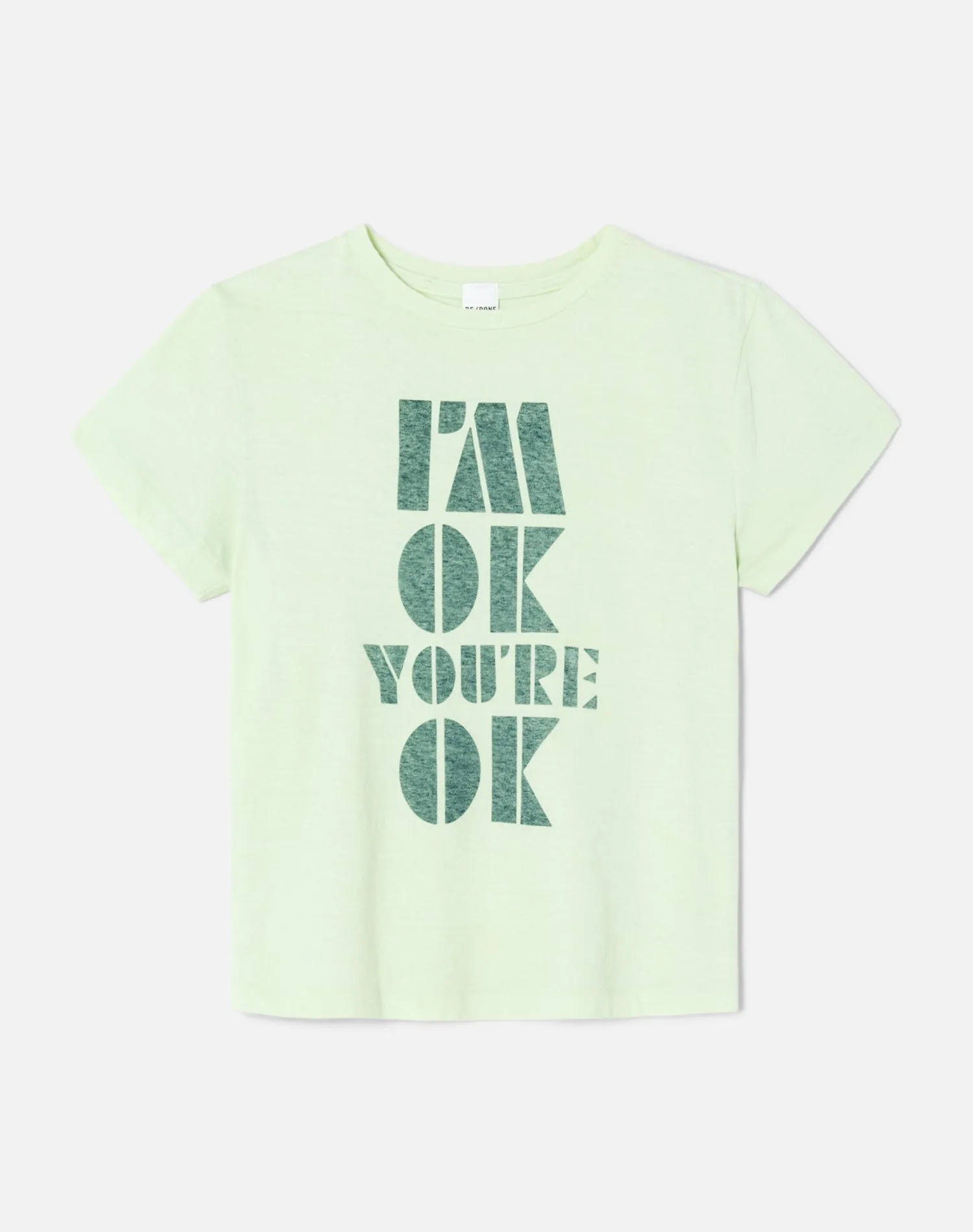 Classic Pistachio Green I'm Ok T-Shirt