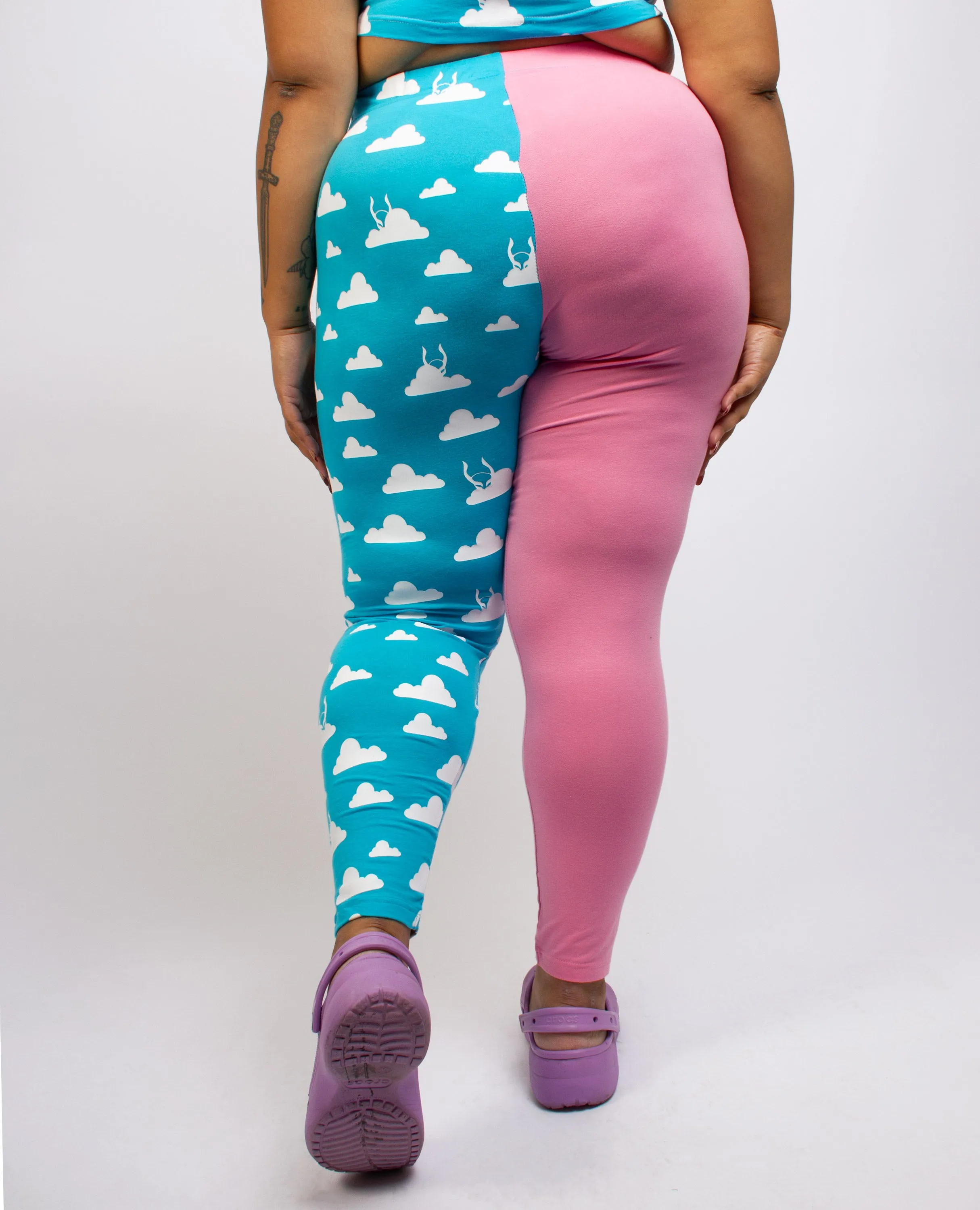 Cloud Print Leggings