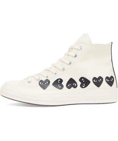 Comme des Garçons Men's x Converse Multi Heart High Sneaker