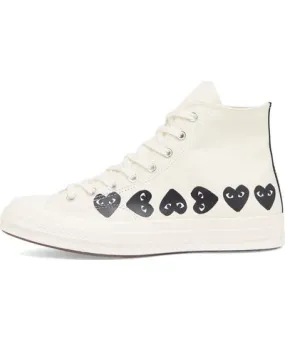 Comme des Garçons Men's x Converse Multi Heart High Sneaker