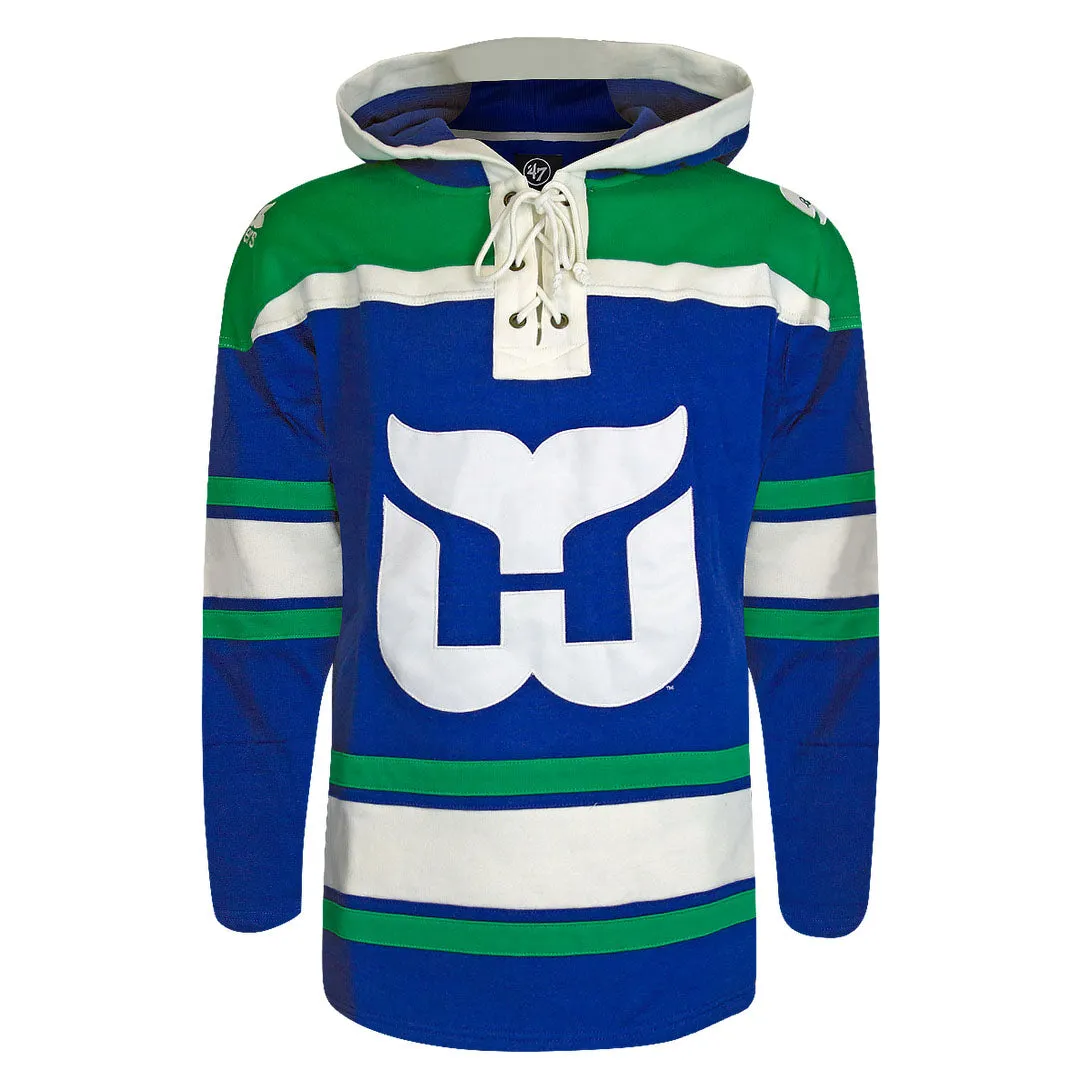 Customizable Hartford Whalers 47' Fleece Lacer Hoody